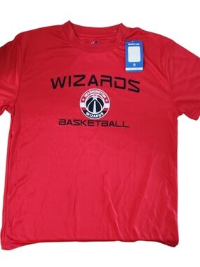 NWT! MAJESTIC WASHINGTON WIZARDS TEE SHIRT